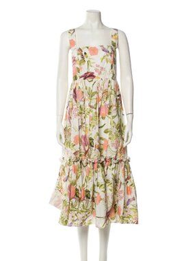 Cara Cara Julia Dress Tropical Birds Print Size S Great condition!